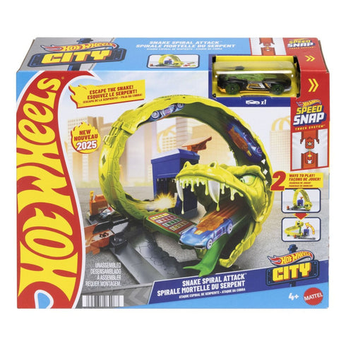 Hot Wheels City Snake Attack Gas Station